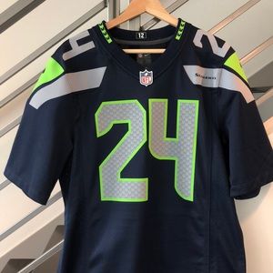 Marshawn Lynch Authentic Seahawks Jersey